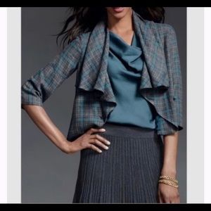 Cabi • plaid Court jacket blazer Sz 8 #916